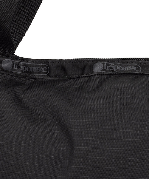 LeSportsac（レスポートサック）の「DELUXE ZIPTOP TOTE 【日本限定】リサイクルドブラックJP（トートバッグ・レディース・ブラック・FREE）」の9枚目の写真