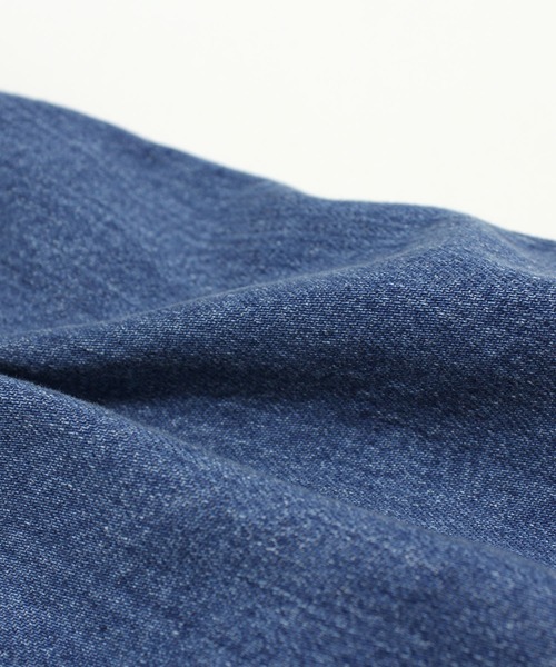 RNA-N（アールエヌエーエヌ）の「J2149 ノーカラービッグカバーオール（カバーオール・レディース・インディゴブルー/ブラック/オリーブ・FREE）」の13枚目の写真