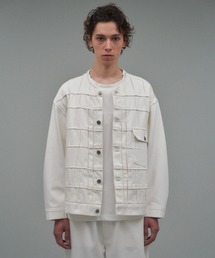 onegravity（ワングラビティ）の「onegravity / デニムトラッカー ノーカラージャケット（デニムジャケット）」