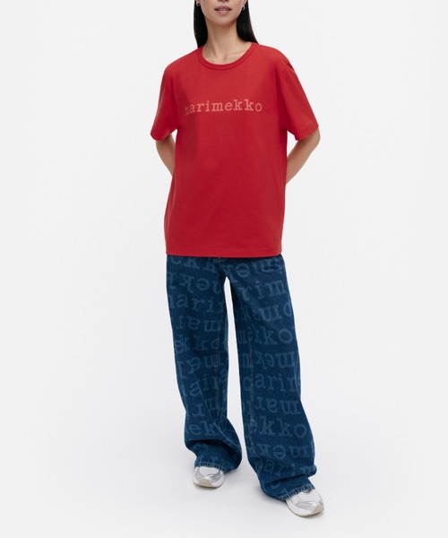 marimekko(マリメッコ)の「【kioski】 Vihne Logo / t-shirt(Tシャツ/カットソー・レディース・ブラック/レッド・X-SMALL/SMALL/MEDIUM/LARGE)」の14枚目の写真