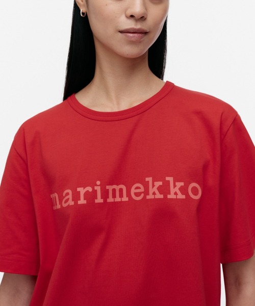 marimekko(マリメッコ)の「【kioski】 Vihne Logo / t-shirt(Tシャツ/カットソー・レディース・ブラック/レッド・X-SMALL/SMALL/MEDIUM/LARGE)」の17枚目の写真