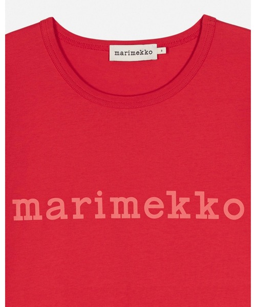 marimekko(マリメッコ)の「【kioski】 Vihne Logo / t-shirt(Tシャツ/カットソー・レディース・ブラック/レッド・X-SMALL/SMALL/MEDIUM/LARGE)」の20枚目の写真