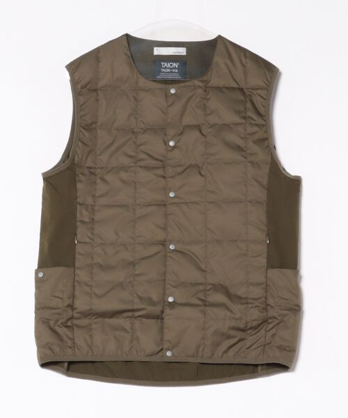 narifuri（ナリフリ）の「【narifuri】TAION サイドポケットインナーベスト NFTA-09（ベスト・レディース・ブラック/カーキ/チャコールグレー・S/M/L/XL）」の3枚目の写真