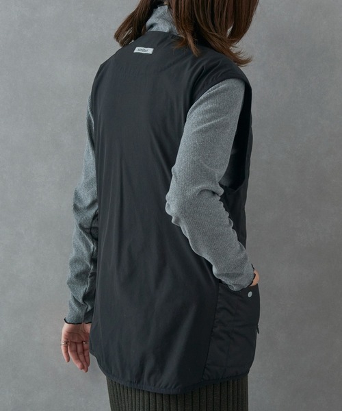 narifuri（ナリフリ）の「【narifuri】TAION サイドポケットインナーベスト NFTA-09（ベスト・レディース・ブラック/カーキ/チャコールグレー・S/M/L/XL）」の16枚目の写真