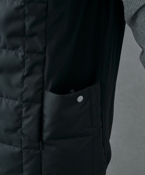 narifuri（ナリフリ）の「【narifuri】TAION サイドポケットインナーベスト NFTA-09（ベスト・レディース・ブラック/カーキ/チャコールグレー・S/M/L/XL）」の22枚目の写真