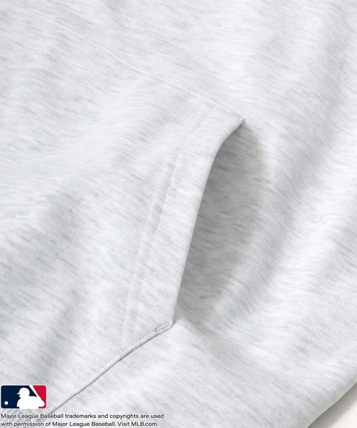 MLB（メジャーリーグベースボール）の「2025AW MLB/メジャーリーグベースボール  オーバーサイズ 裏起毛 ワッペン刺繍 チームロゴ プルオーバーパーカー フーディー レディース メンズ（パーカー・メンズ・アッシュグレー/ブラック/ネイビー/ブラウン・M/L/LL）」の21枚目の写真