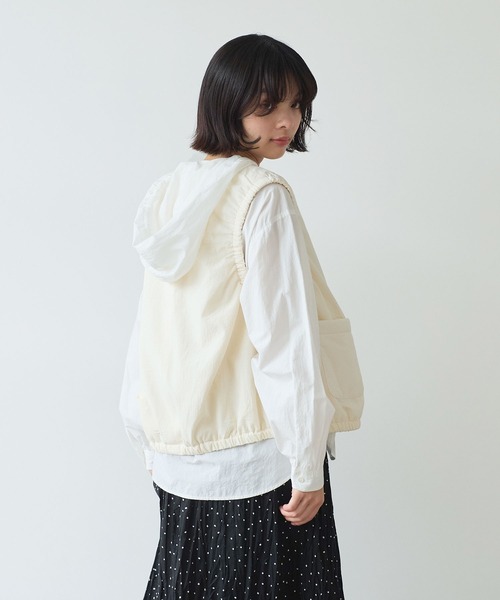 100/-ブロード EDODAKI 中綿ベスト（ダウンベスト）｜bulle de savon