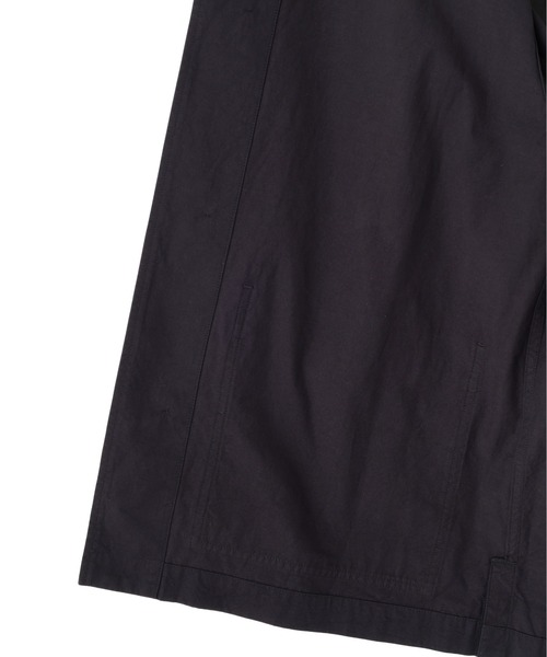 MHL.（エムエイチエル）の「YARN DYED COTTON TWILL BLOUSON（ブルゾン・メンズ・ブラック/ブルー系その他6・LARGE/MEDIUM）」の6枚目の写真