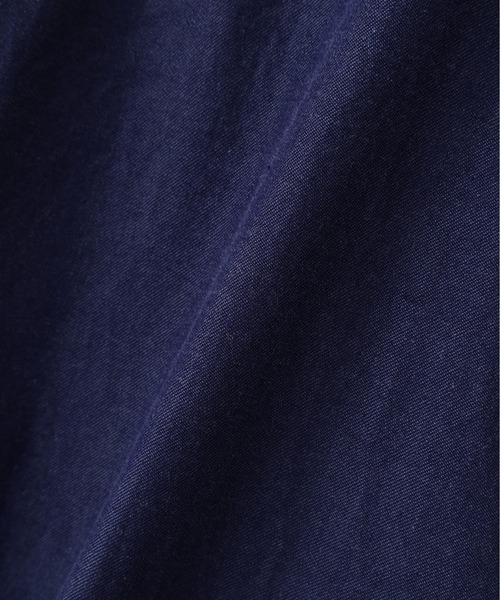 MHL.（エムエイチエル）の「YARN DYED COTTON TWILL BLOUSON（ブルゾン・メンズ・ブラック/ブルー系その他6・LARGE/MEDIUM）」の4枚目の写真