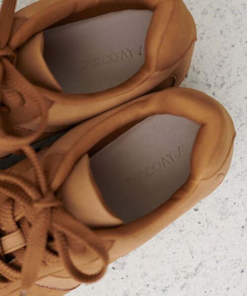 DISCOAT(ディスコート)の「【ユニセックス】ジャーマントレーナー(スニーカー・レディース・キャメル/グレー/ブラウン・24.5cm/23.5cm/27.5cm/26.5cm)」の13枚目の写真