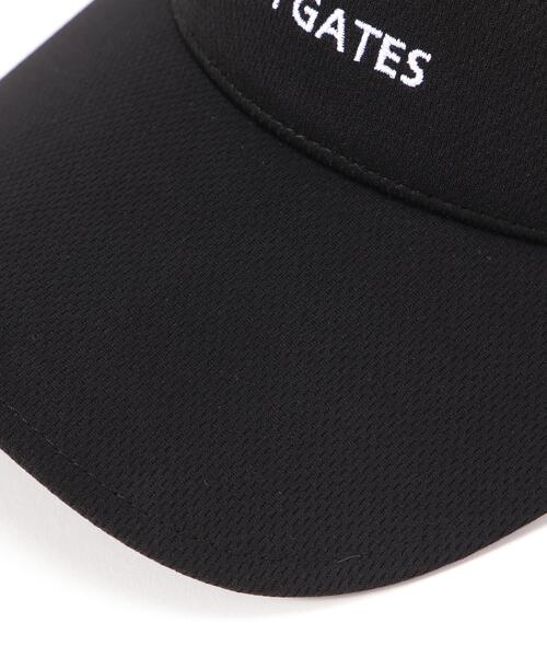 PEARLY GATES(パーリーゲイツ)の「【PEARLY GATES】シンプルツバ長バイザー (UNISEX)(サンバイザー・レディース・ブラック/ベージュ・FREE)」の3枚目の写真