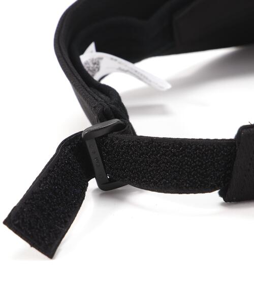 PEARLY GATES(パーリーゲイツ)の「【PEARLY GATES】シンプルツバ長バイザー (UNISEX)(サンバイザー・レディース・ブラック/ベージュ・FREE)」の6枚目の写真