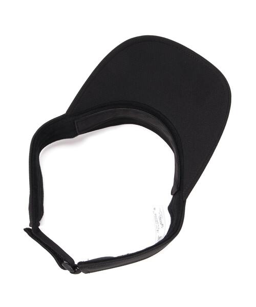 PEARLY GATES(パーリーゲイツ)の「【PEARLY GATES】シンプルツバ長バイザー (UNISEX)(サンバイザー・レディース・ブラック/ベージュ・FREE)」の7枚目の写真