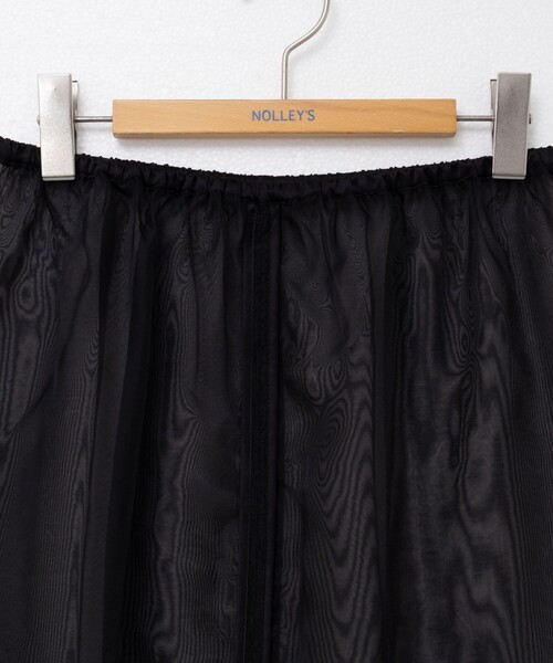 NOLLEY’S(ノーリーズ)の「【MAQWEL/マクウェル】ウォッシャブルオーガンジースカート(スカート・レディース・オフホワイト/ブラック・FREE)」の18枚目の写真