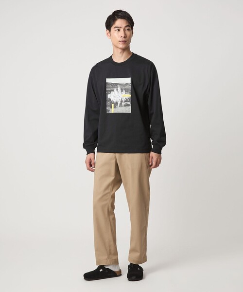 セール】＜Phospho Graphica＞グラフィック ロングスリーブ Tシャツ（T
