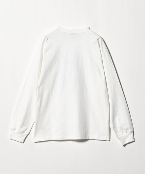 green label relaxing（グリーンレーベルリラクシング）の「＜Phospho Graphica＞グラフィック ロングスリーブ Tシャツ（Tシャツ/カットソー・メンズ・ホワイト/その他1/ブラック・L/S/M）」の17枚目の写真