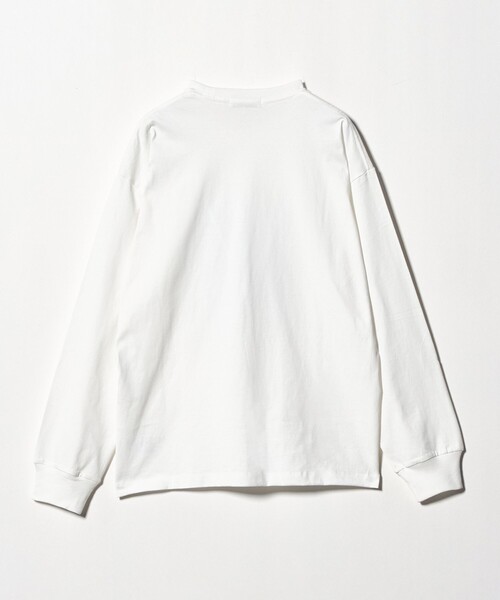 green label relaxing（グリーンレーベルリラクシング）の「＜Phospho Graphica＞グラフィック ロングスリーブ Tシャツ（Tシャツ/カットソー・メンズ・ホワイト/その他1/ブラック・L/S/M）」の22枚目の写真