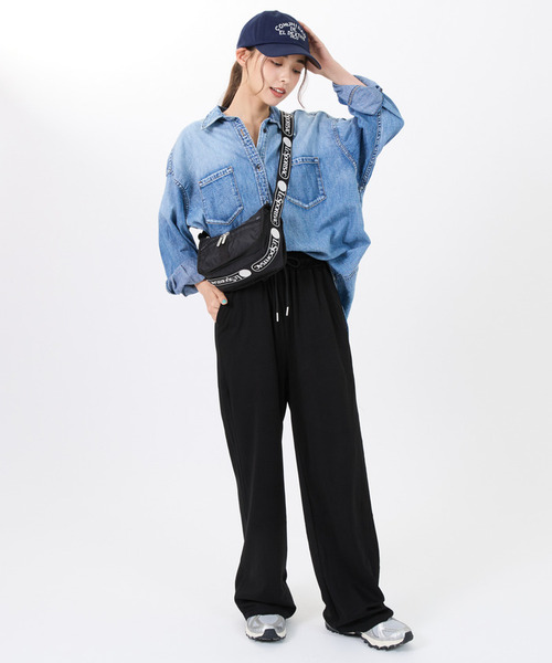 SMALL EVERYDAY BAG ロゴジャカードブラック