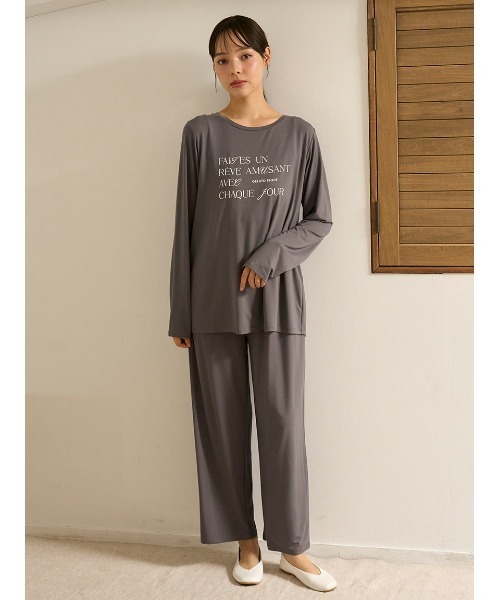 レーヨンロゴロンT&ロングパンツ レーヨンロゴロンT&ロングパンツ