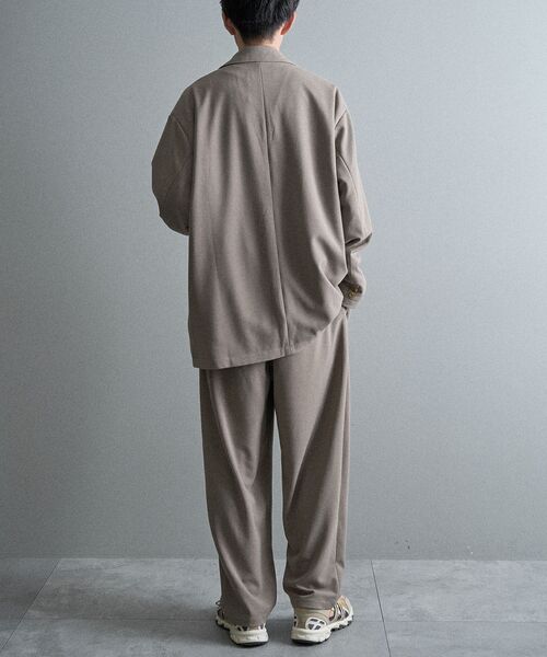 CRAFT STANDARD BOUTIQUE(クラフトスタンダードブティック)の「ジョーゼットセットアップ(セットアップ・メンズ・ベージュ/チャコールグレー/オリーブ/ブラック・S/M/L)」の7枚目の写真