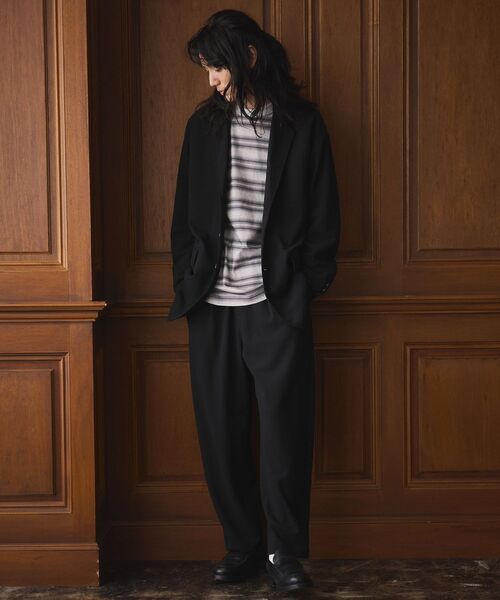 CRAFT STANDARD BOUTIQUE(クラフトスタンダードブティック)の「ジョーゼットセットアップ(セットアップ・メンズ・ベージュ/チャコールグレー/オリーブ/ブラック・S/M/L)」の10枚目の写真