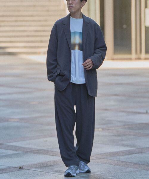 CRAFT STANDARD BOUTIQUE(クラフトスタンダードブティック)の「ジョーゼットセットアップ(セットアップ・メンズ・ベージュ/チャコールグレー/オリーブ/ブラック・S/M/L)」の21枚目の写真