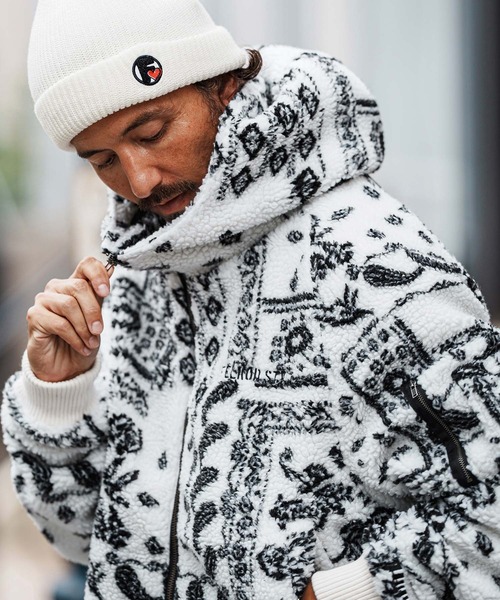 felkod フィルコッド ペイズリー ブルゾン 完売品 Мサイズ felkod(フィルコッド)】【予約販売12月下旬～1月上旬入荷予定】Shaggy