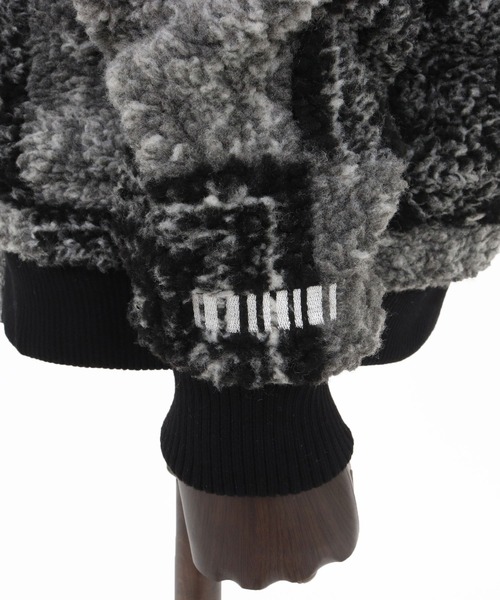felkod(フィルコッド)の「mj11045-Bandana Pattern Boa Hooded Blouson フーデッドブルゾン(F25F010)(ブルゾン・メンズ・ホワイト/ブラック×グレー・S/M/L)」の21枚目の写真