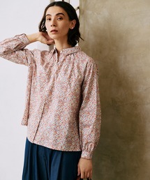 NIMES | リバティプリントシャーリングブラウス(シャツ/ブラウス)