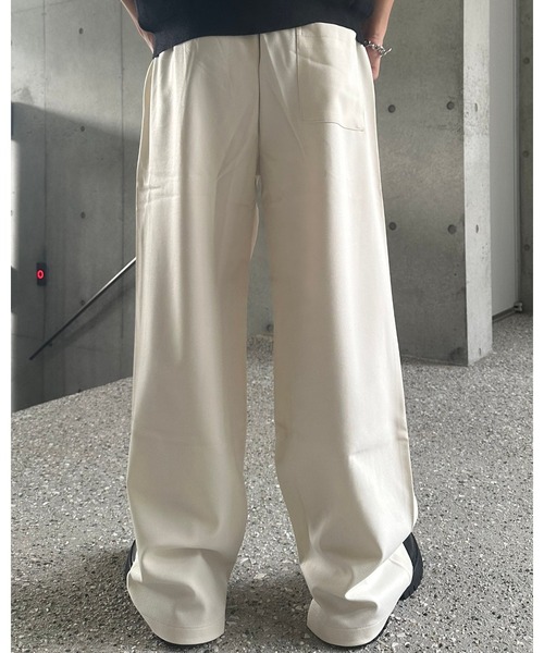 Otte(オッテ)の「クラシックワイドスラックス(その他パンツ・メンズ・ブラック/ホワイト/ブラウン・SMALL/MEDIUM/LARGE/X-LARGE)」の8枚目の写真