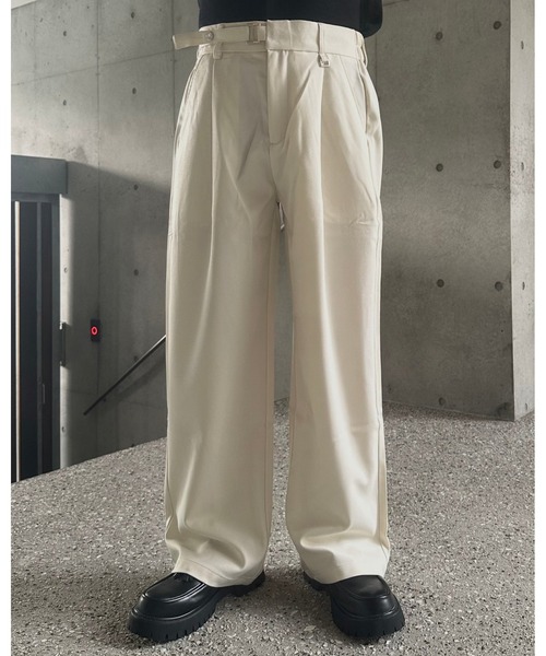 Otte(オッテ)の「クラシックワイドスラックス(その他パンツ・メンズ・ブラック/ホワイト/ブラウン・SMALL/MEDIUM/LARGE/X-LARGE)」の9枚目の写真