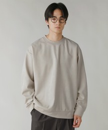 Buyer's Select/フェイクスウェードクルーネックトレーナー