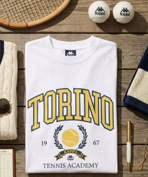 ≪ウェルネスシリーズ≫ルーズフィット テニスグラフィック ユニセックスTシャツ
