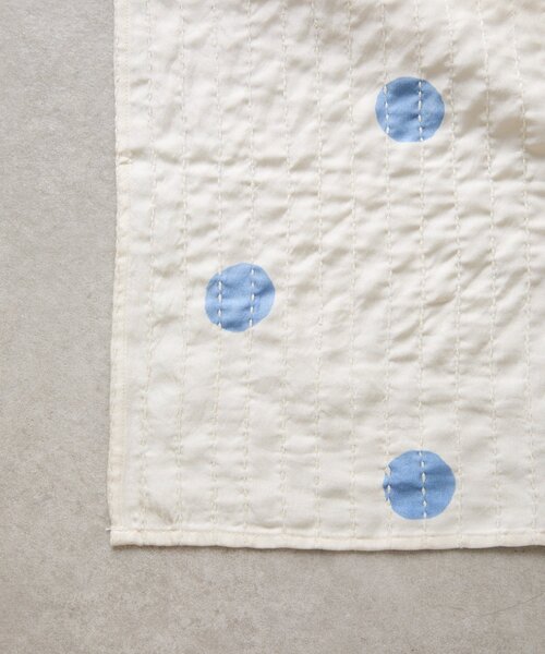 BEARDSLEY（ビアズリー）の「《CITRUS》プリントストール（ストール/ショール・レディース・ブルー・FREE）」の9枚目の写真