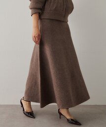 Whim Gazette（ウィムガゼット）の「ニットフレアスカート（スカート・レディース）」