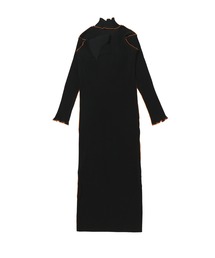 kotohayokozawa TD WAVE LONG SLEEVE DRESS HIGH NECK TYPE TDX5A-TDLD02