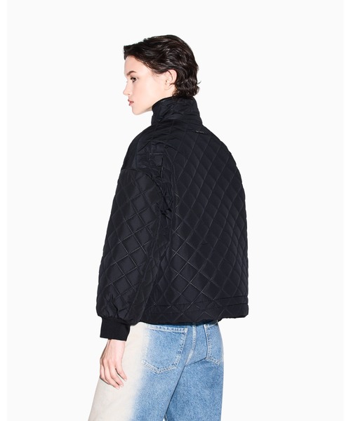 入手困難✨XL相当 アルマーニ ボンバージャケット デニム キルティング 切替 undefined