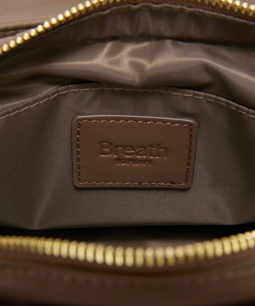 Breath TOPKAPI(ブレストプカピ)の「【Breath TOPKAPI】DAY TRIPPER デイトリッパー ナイロン ショルダーバッグ(ショルダーバッグ・レディース・ブラウン/ブラック/グレイッシュベージュ・FREE)」の18枚目の写真