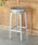 DULTON�i�_���g���j�́uALUMINIUM ROUND STOOL L/�A���~�j�E�� ���E���h �X�c�[���i�Ƌ�j�v�b�V���o�[