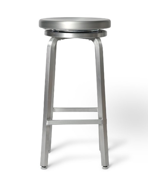 ALUMINIUM ROUND STOOL L/アルミニウム ラウンド スツール（家具