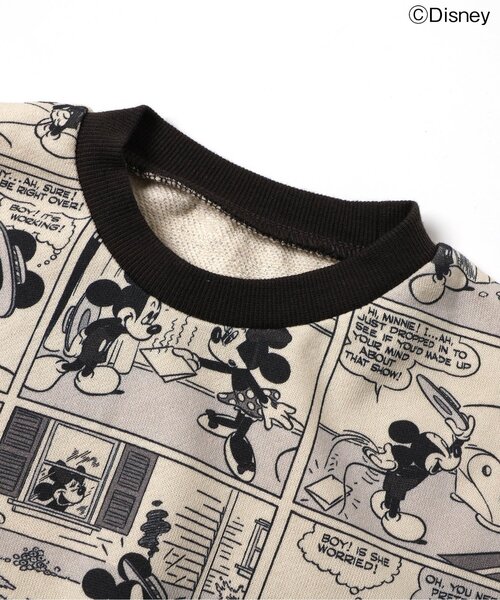 Disney(ディズニー)の「ディズニーキャラクター/コミック柄裏毛パジャマ(ルームウェア/パジャマ・キッズ・レインボー/ブラック・80/90/100/110/120/130)」の7枚目の写真