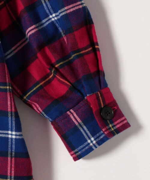 ✨未使用✨23区　LOCHCARRONタータンチェック　シャツワンピース　44 ichi/Antiquite's(アンティークス） 180606 リネンタータンチェック