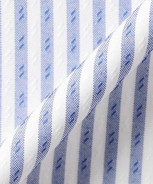 TOKYO SHIRTS（トウキョウシャツ）の「COFREX 形態安定ノンアイロン レギュラー 長袖ビジネスワイシャツ（ビジネスシャツ・レディース・ブルー・S/XL/LL/L/M）」の5枚目の写真