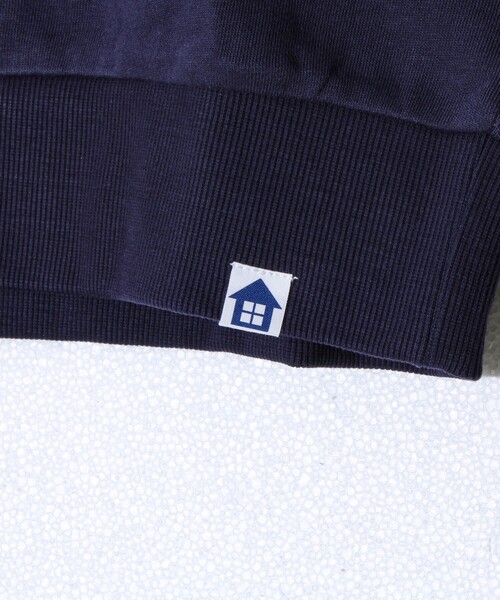 FREDY MAC（フレディーマック）の「【FREDYMAC】RELAXING TAMA 裏毛スウェット（スウェット・メンズ・ホワイト/ネイビー・S/L/M）」の5枚目の写真