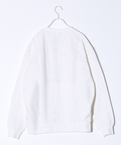 FREDY MAC（フレディーマック）の「【FREDYMAC】RELAXING TAMA 裏毛スウェット（スウェット・メンズ・ホワイト/ネイビー・S/L/M）」の14枚目の写真