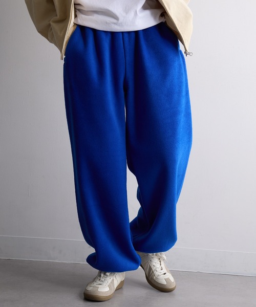 LOS ANGELES APPAREL（ロサンゼルスアパレル）の「【Los Angeles Apparel】Polar Fleece Sweatpant ポーラーフリース ワイドスウェットパンツ USA製 L-PF404 UNTR（スウェットパンツ・メンズ・ブラック/ブルー/ネイビー/ブラウン/グリーン・S/M/L/XL）」の5枚目の写真
