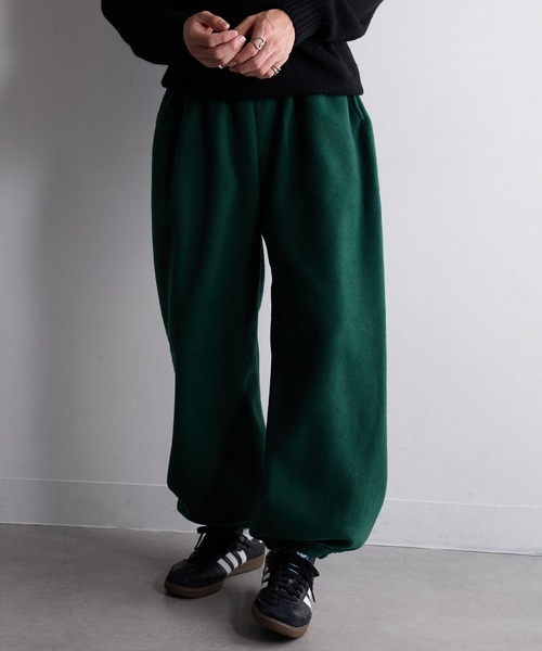 LOS ANGELES APPAREL（ロサンゼルスアパレル）の「【Los Angeles Apparel】Polar Fleece Sweatpant ポーラーフリース ワイドスウェットパンツ USA製 L-PF404 UNTR（スウェットパンツ・メンズ・ブラック/ブルー/ネイビー/ブラウン/グリーン・S/M/L/XL）」の4枚目の写真