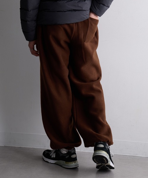 LOS ANGELES APPAREL（ロサンゼルスアパレル）の「【Los Angeles Apparel】Polar Fleece Sweatpant ポーラーフリース ワイドスウェットパンツ USA製 L-PF404 UNTR（スウェットパンツ・メンズ・ブラック/ブルー/ネイビー/ブラウン/グリーン・S/M/L/XL）」の14枚目の写真