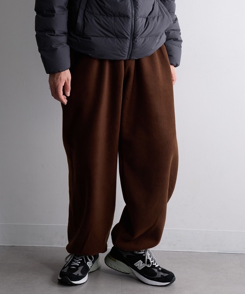 LOS ANGELES APPAREL（ロサンゼルスアパレル）の「【Los Angeles Apparel】Polar Fleece Sweatpant ポーラーフリース ワイドスウェットパンツ USA製 L-PF404 UNTR（スウェットパンツ・メンズ・ブラック/ブルー/ネイビー/ブラウン/グリーン・S/M/L/XL）」の11枚目の写真