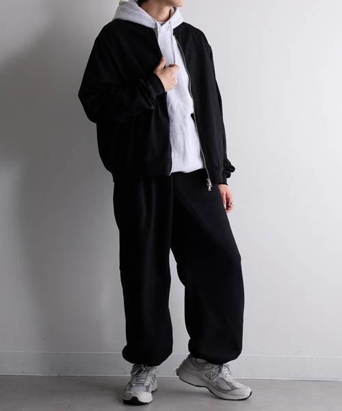 LOS ANGELES APPAREL（ロサンゼルスアパレル）の「【Los Angeles Apparel】Polar Fleece Sweatpant ポーラーフリース ワイドスウェットパンツ USA製 L-PF404 UNTR（スウェットパンツ・メンズ・ブラック/ブルー/ネイビー/ブラウン/グリーン・S/M/L/XL）」の9枚目の写真